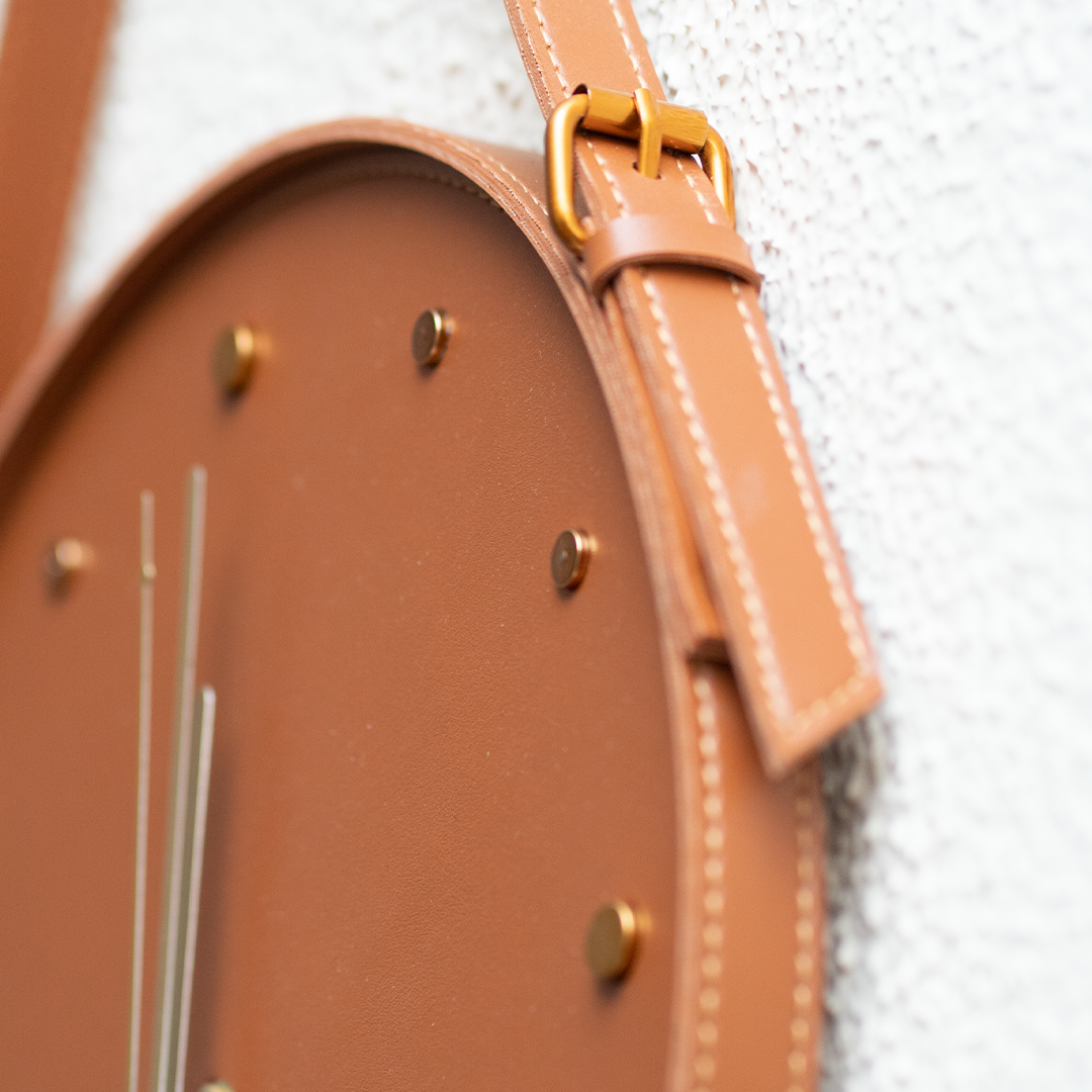 Mustard Hanging Clock