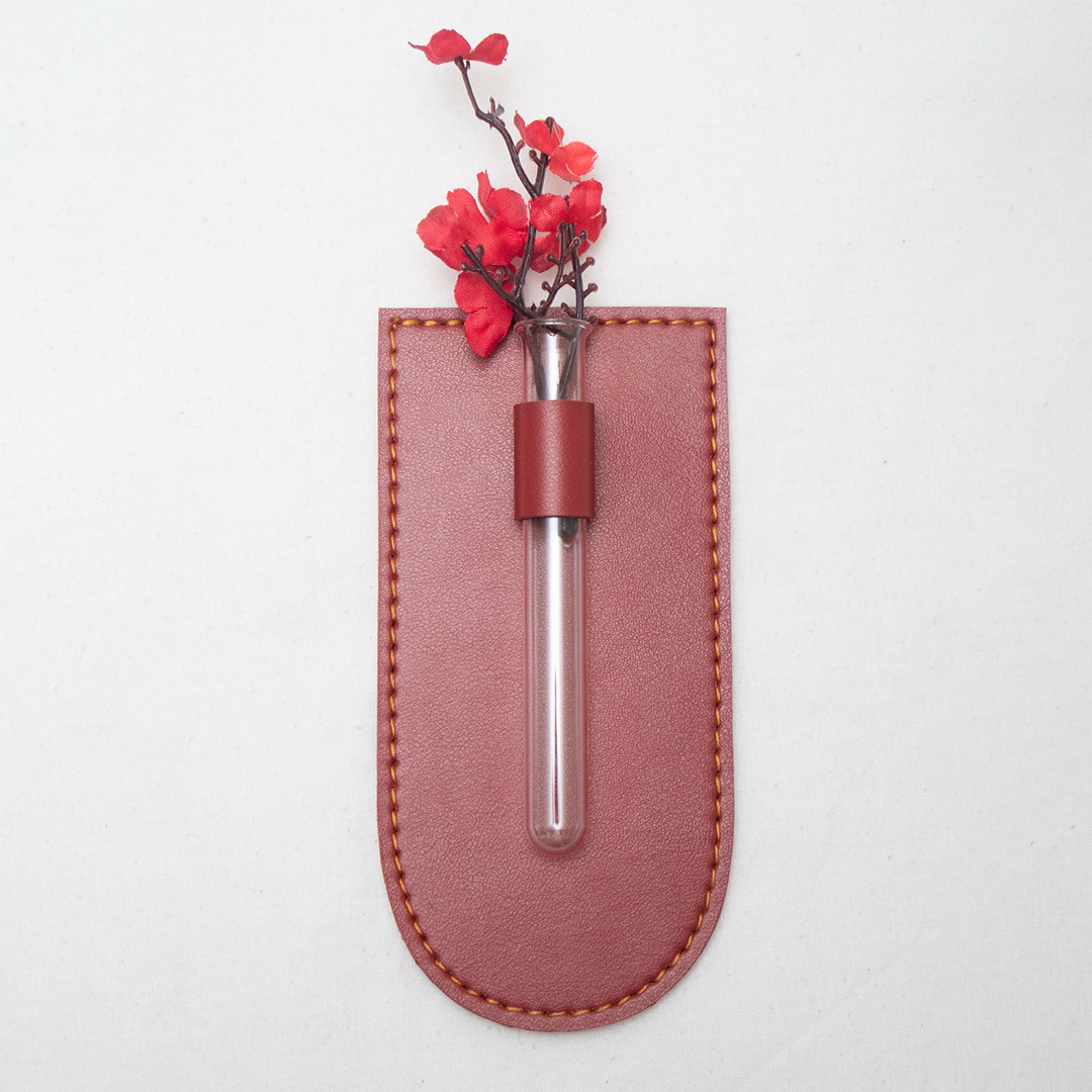 PU leather Flower Holder (Round)