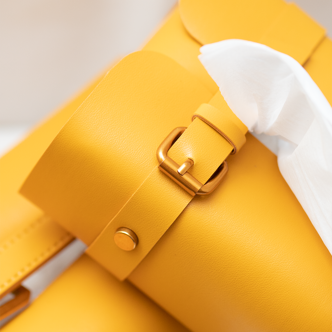 Yellow Tissue Box