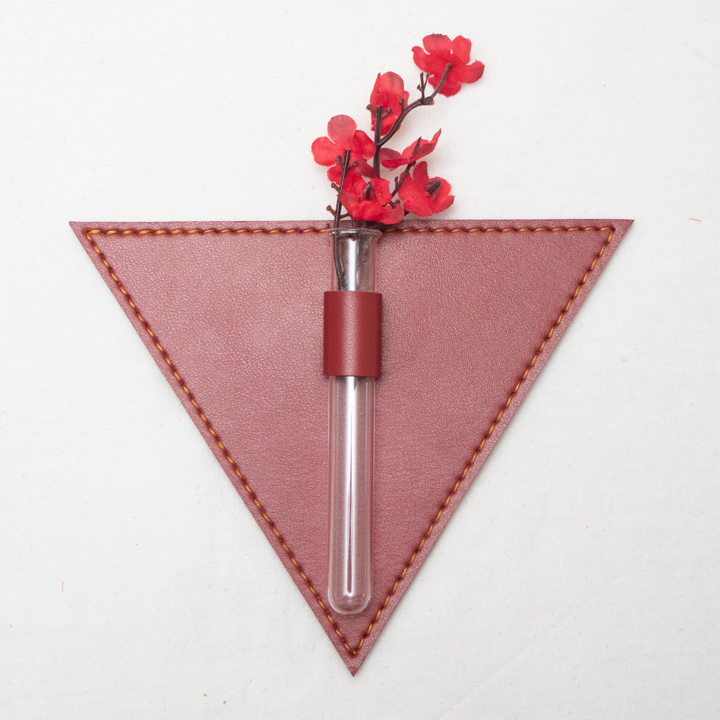PU leather Flower Holder (Triangle)