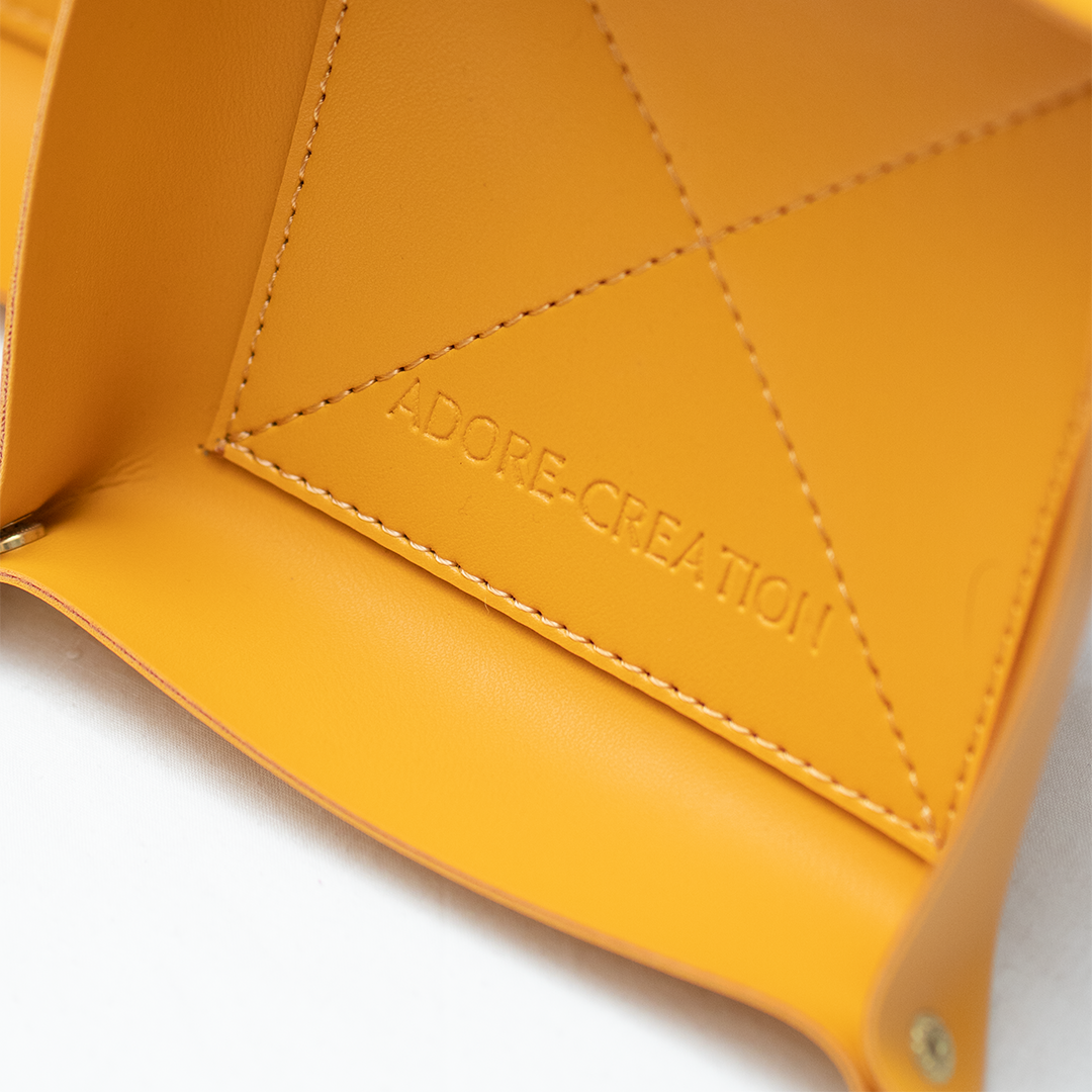 Yellow Valet Tray(2pcs set)